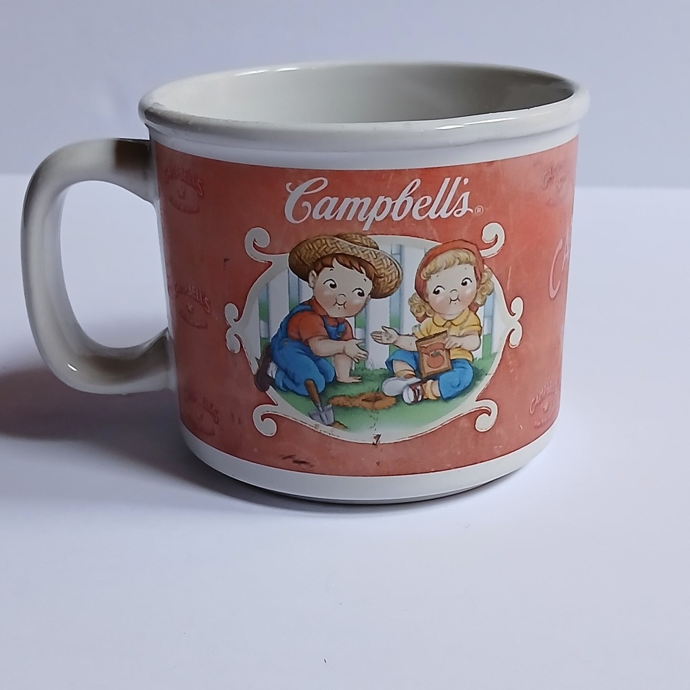 Vintage Campbell's Soup Farming Children Mug Item# 331881